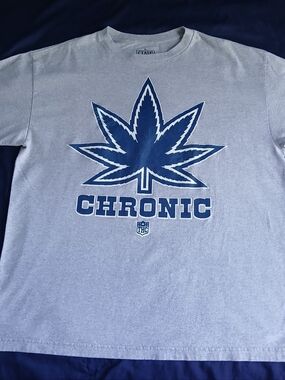 State of Mind Gray Tee with Black Logo Print